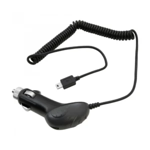 Ładowarka samochodowa 1200 mA mini USB Czarna