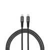 Kabel USB Typ C do USB Typ C 1,5m Przewód USB 3.2 100W 10 Gb/s Czarny PET