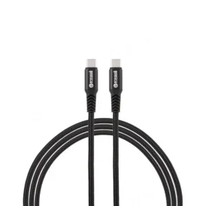 Kabel USB Typ C do USB Typ C 2m Przewód USB 2.0 Czarny PET