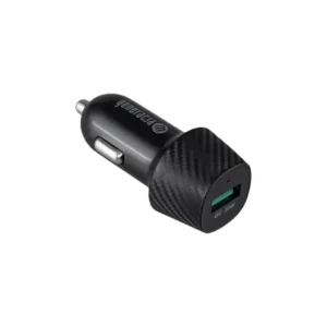 Ładowarka samochodowa 30W USB-A QC Czarna
