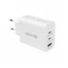 Ładowarka sieciowa 65W 2xUSB-C (PD) + USB-A (QC) Biała