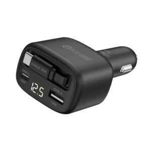 Ładowarka samochodowa 78 W PD QC z przewodem USB Typ C