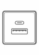 Port USB-C + USB-A